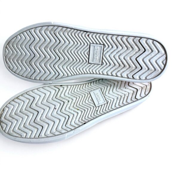 TOMS Women's Floral Canvas Slip On Shoes Size 5.5 - Picture 5 of 6